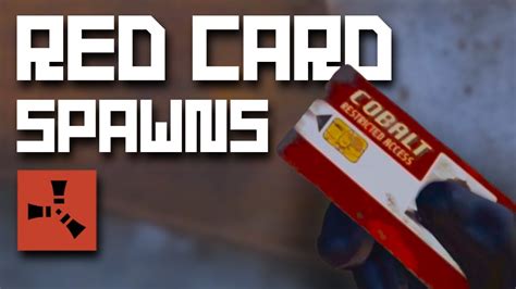 where to use red keycard rust|Every Red Keycard Location in Rust .